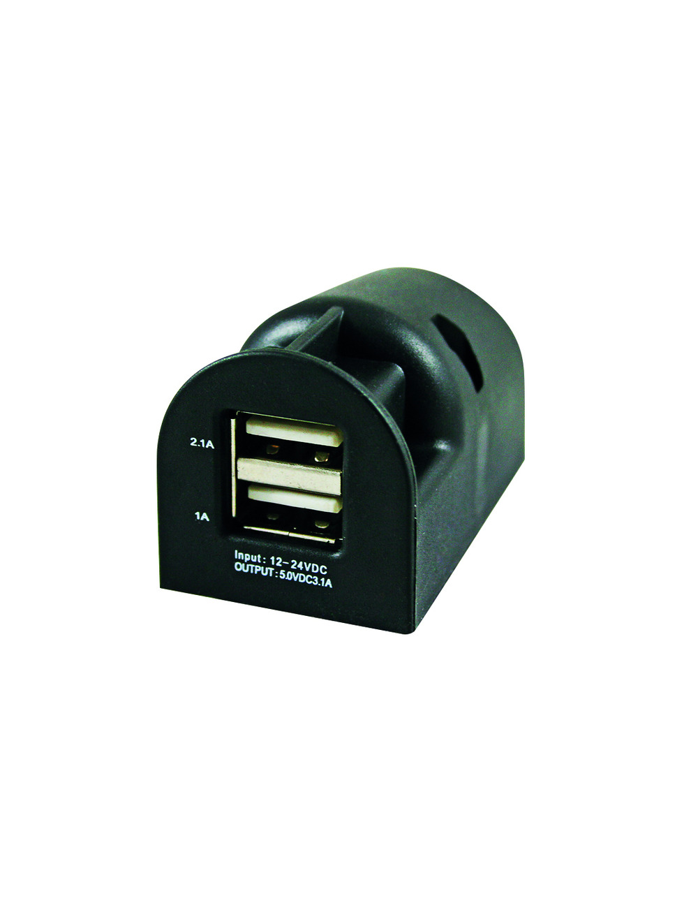 Socle 2 prises usb en saillie