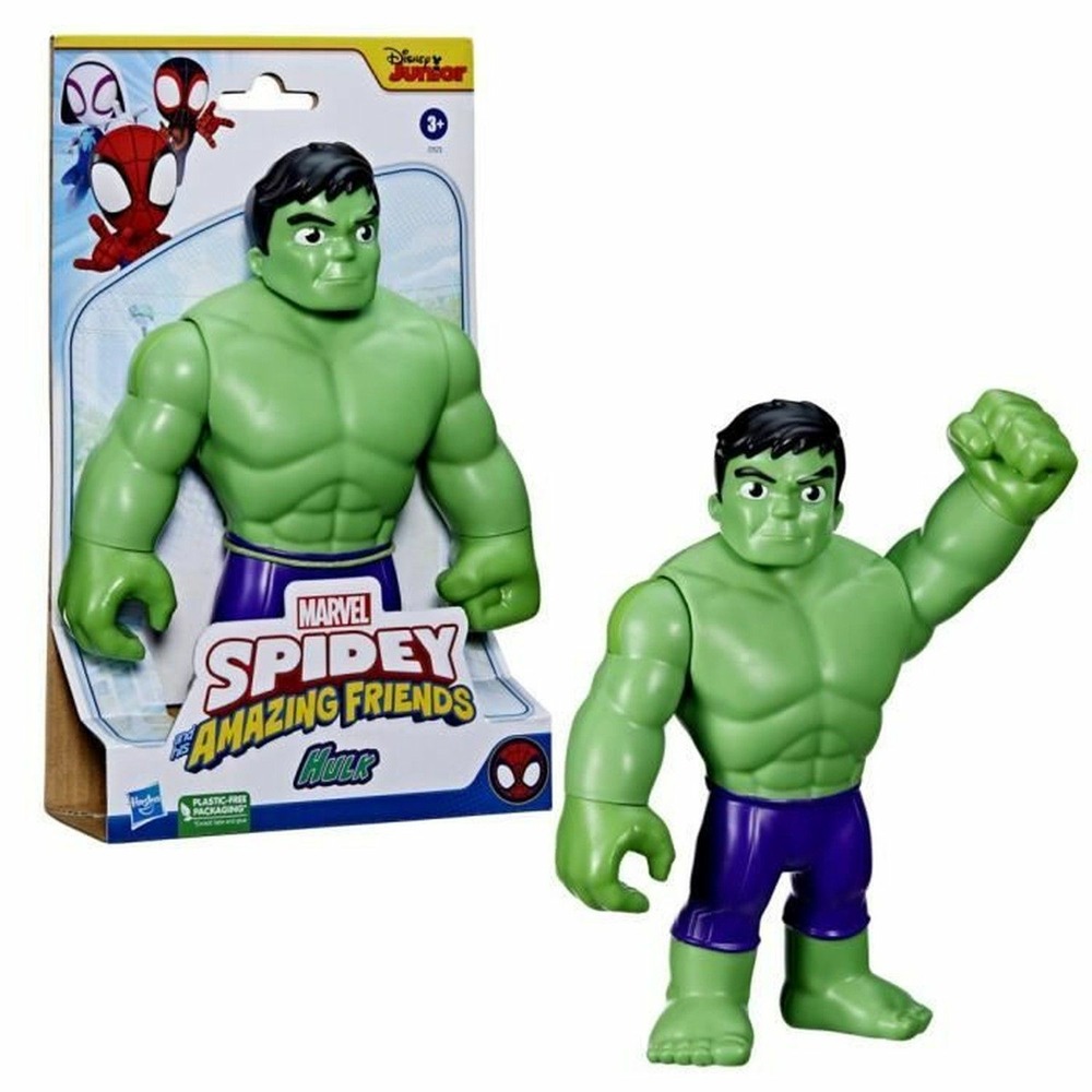 Figurine géante hulk de 22,5 cm - spidey et ses amis extraordinaires