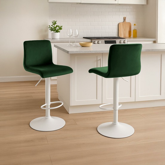 Tabouret de bar hoover velours w