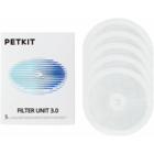 Petkit filtre pour fontaine à eau pour chat et chien, 5 pièces à utiliser sur les modèles eversweet 2.0 & 3.0 & cybertail