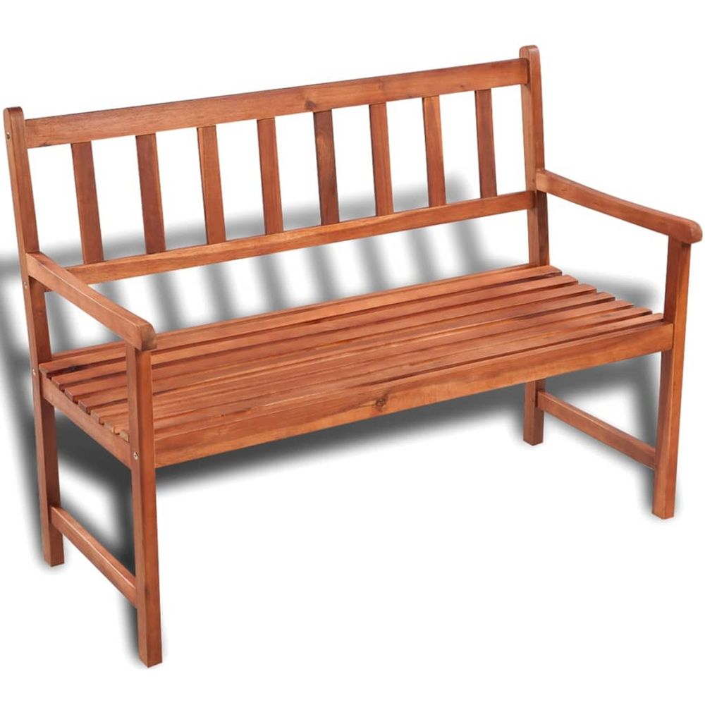 BANC DE JARDIN 120 CM BOIS SOL-(868979)