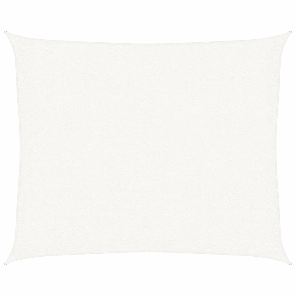 Voile d'ombrage 160 g/m² blanc 2,5x3 m pehd