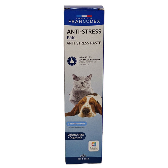 Pâte anti-stress tube de 100 g pour chiens et chats