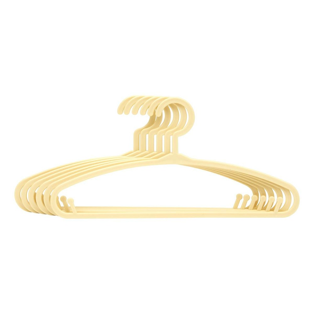 6 cintres enfant aast jaune