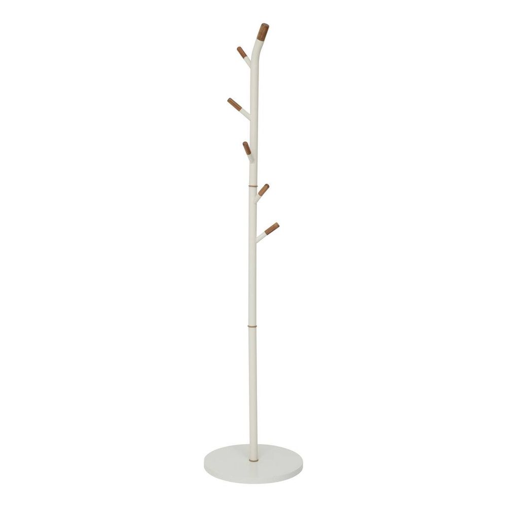 Porte-manteaux 6 patères cassie beige h 175,5cm