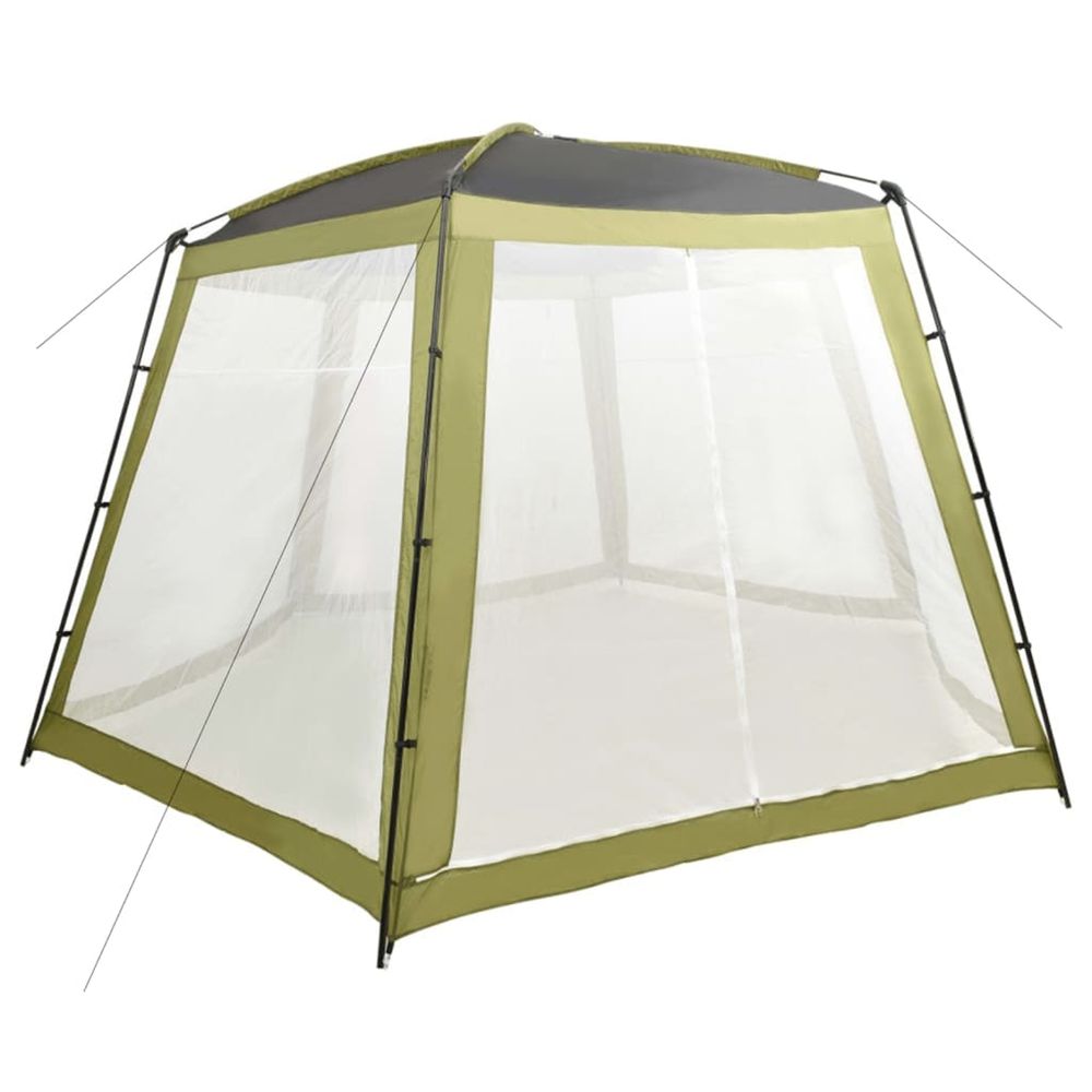 Tente de piscine tissu 500x433x250 cm vert
