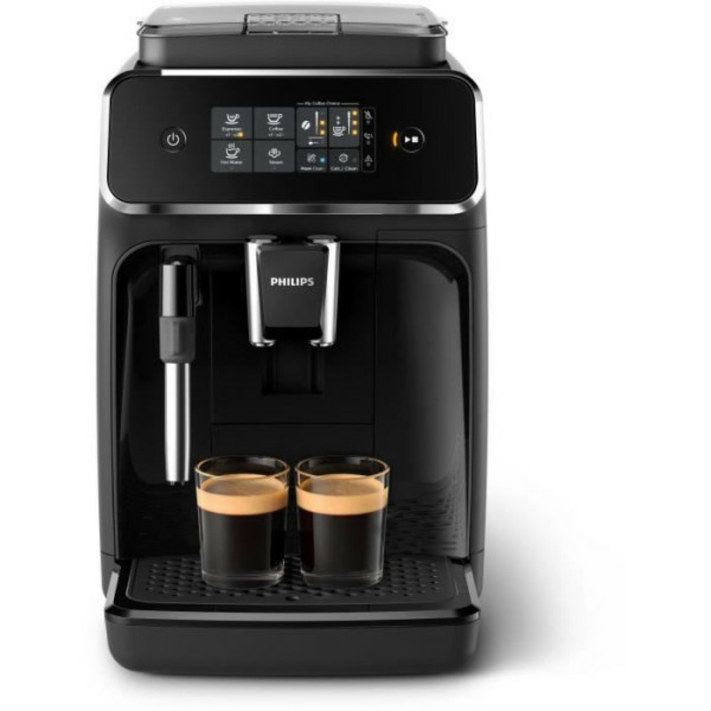 Machine a cafe expresso broyeur automatique - philips - ep2225/10 - 1500 w - 275 g de grains - noir mat