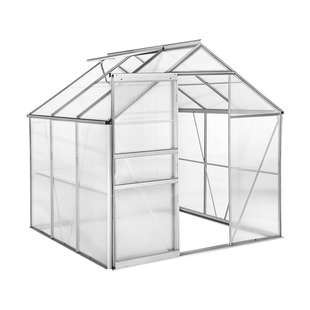 Serre jardin polycarbonate 190 x 190 x 195 cm 