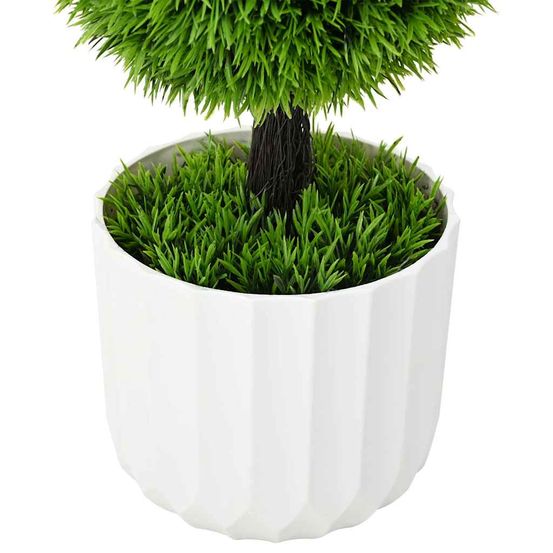 Pin artificiel vert 24 x 24 x 90 cm plastique
