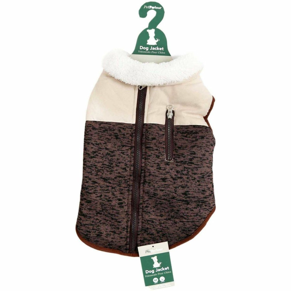 Manteau fourrure pour chien natural 35 cm