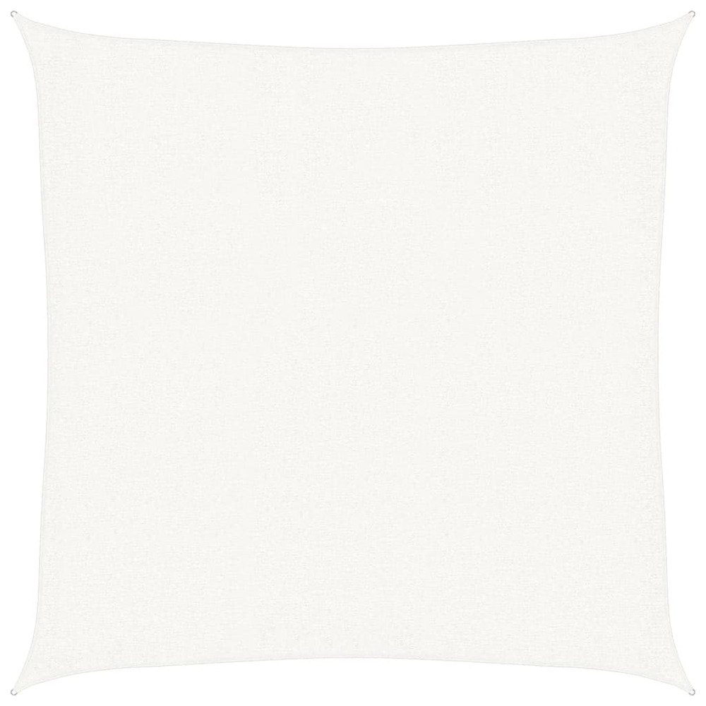 Voile d'ombrage 160 g/m² blanc 3x3 m pehd