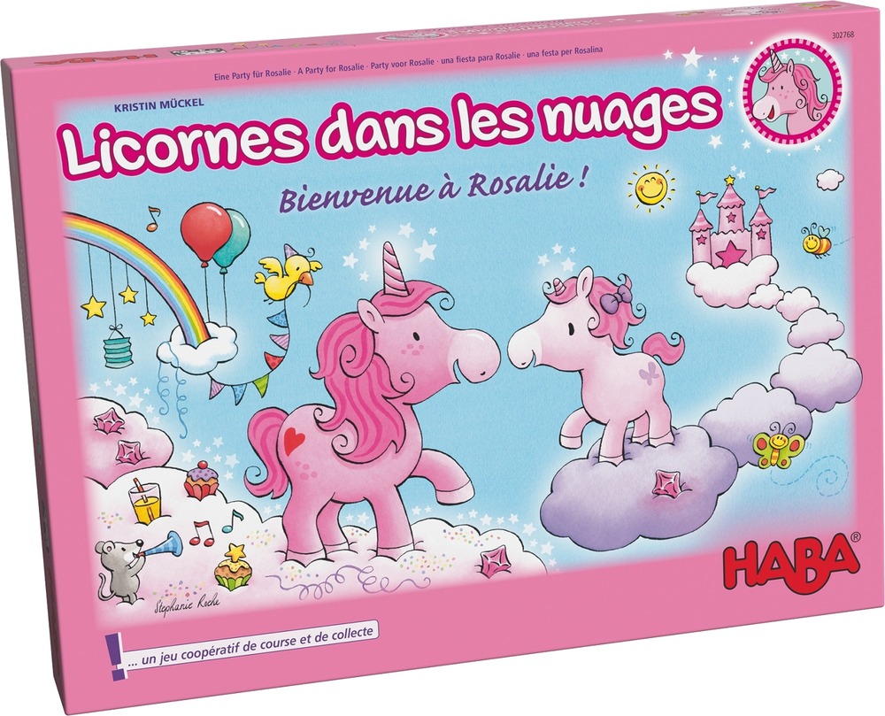 Licornes dans les nuages Bienvenue Rosalie
