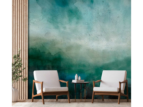 Papier peint premium - malachite landscape 400 x 280 cm -artgeist