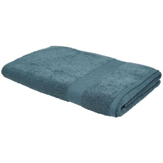 Maxi drap de bain 90x150 cm 100% coton - paon