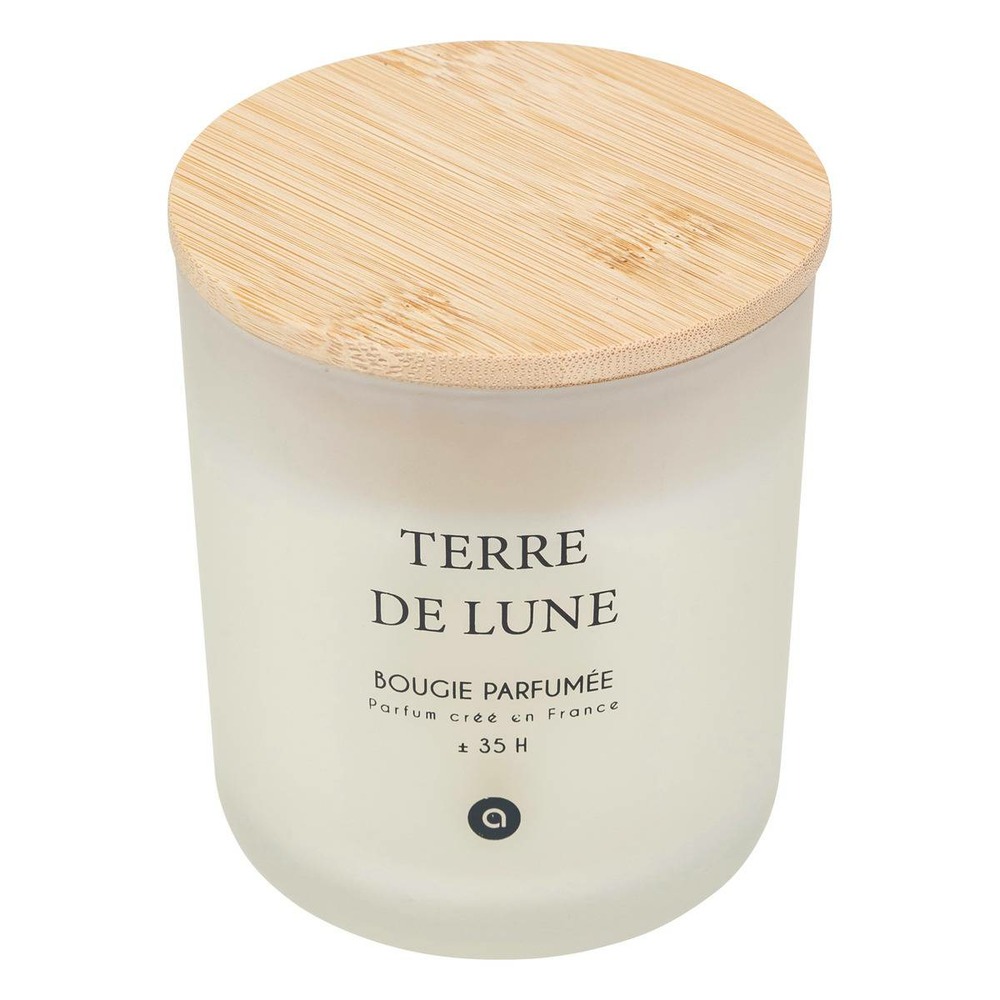 Bougie parfumée sana 255g pot verre terre de lune