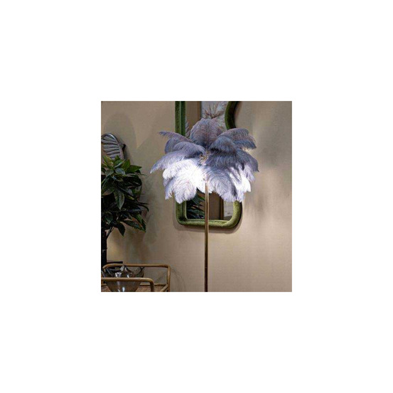 Lampadaire en métal palm 55 x 160 cm