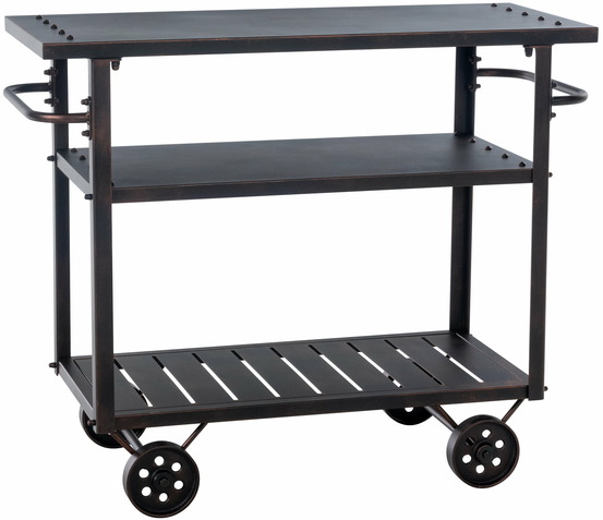 Chariot de service à ressort