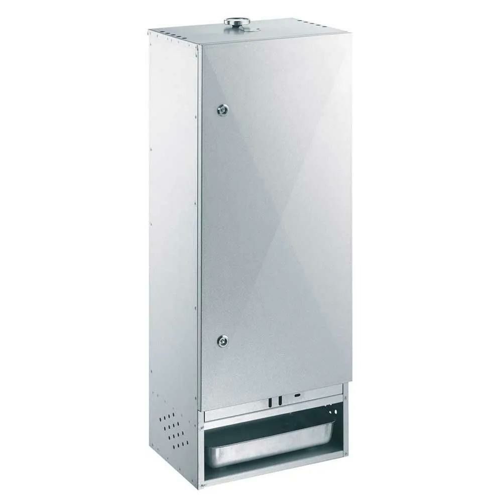 Fumoir peetz f100 en acier aluminisé avec porte h 100