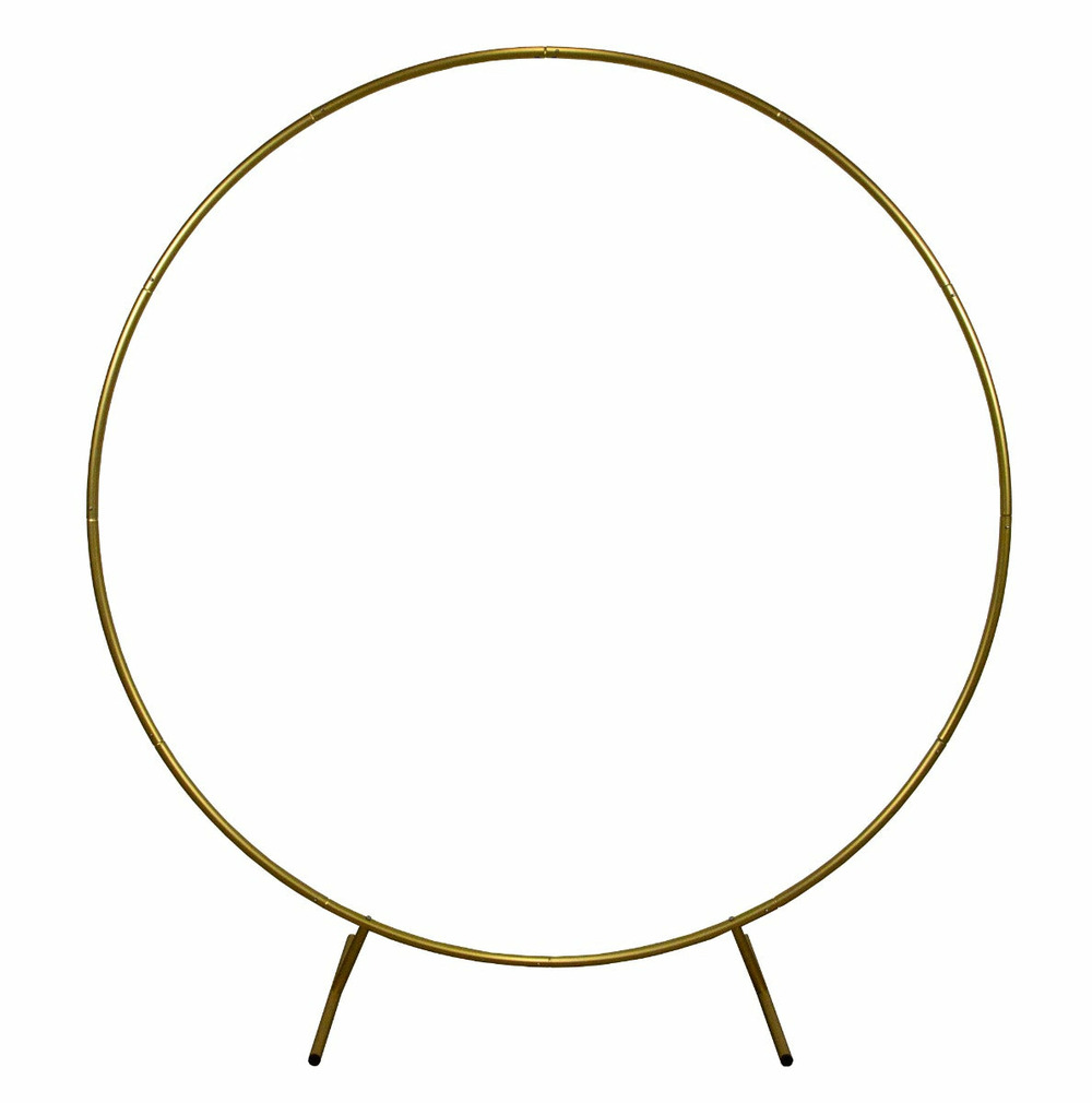 Arche circulaire à décorer pour mariage - 200cm - dorée