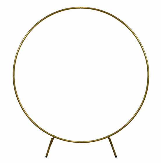 Arche circulaire à décorer pour mariage - 200cm - dorée