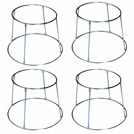 4 supports pour plateau de fruits de mer