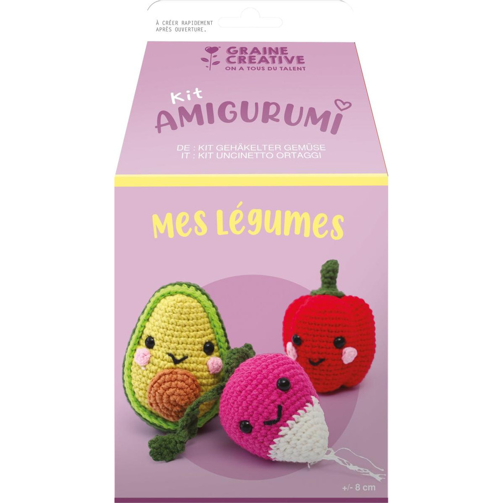Kit amigurumi - mes legumes