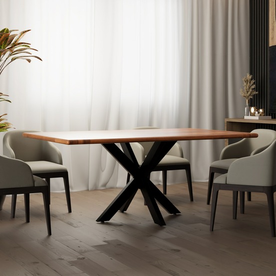 Pieds de table hardwick 85x85x71 cm