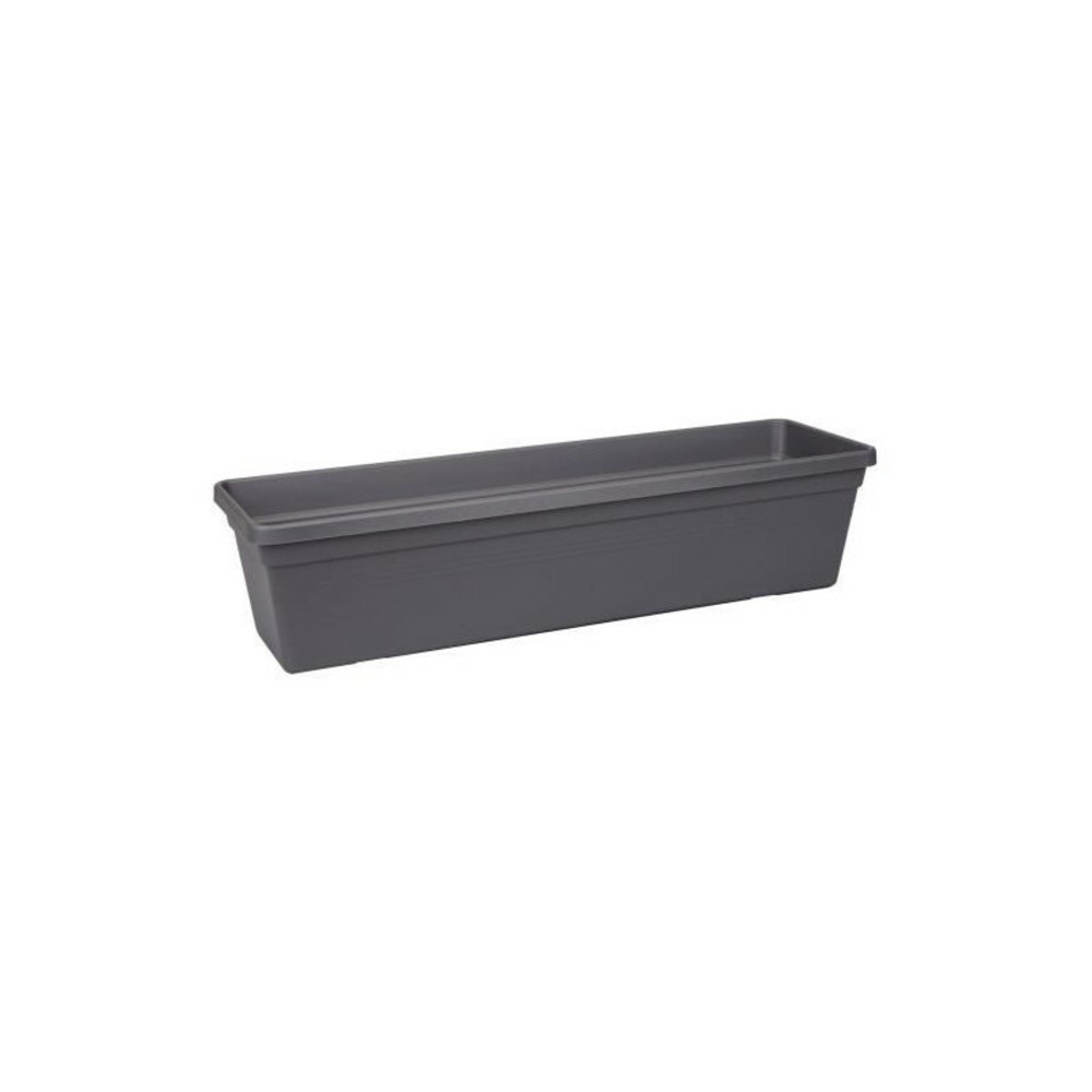 Elho balconniere green basics 40 - extérieur & balcon - l 16,5 x w 39 x h 13,7 cm - vivre noir