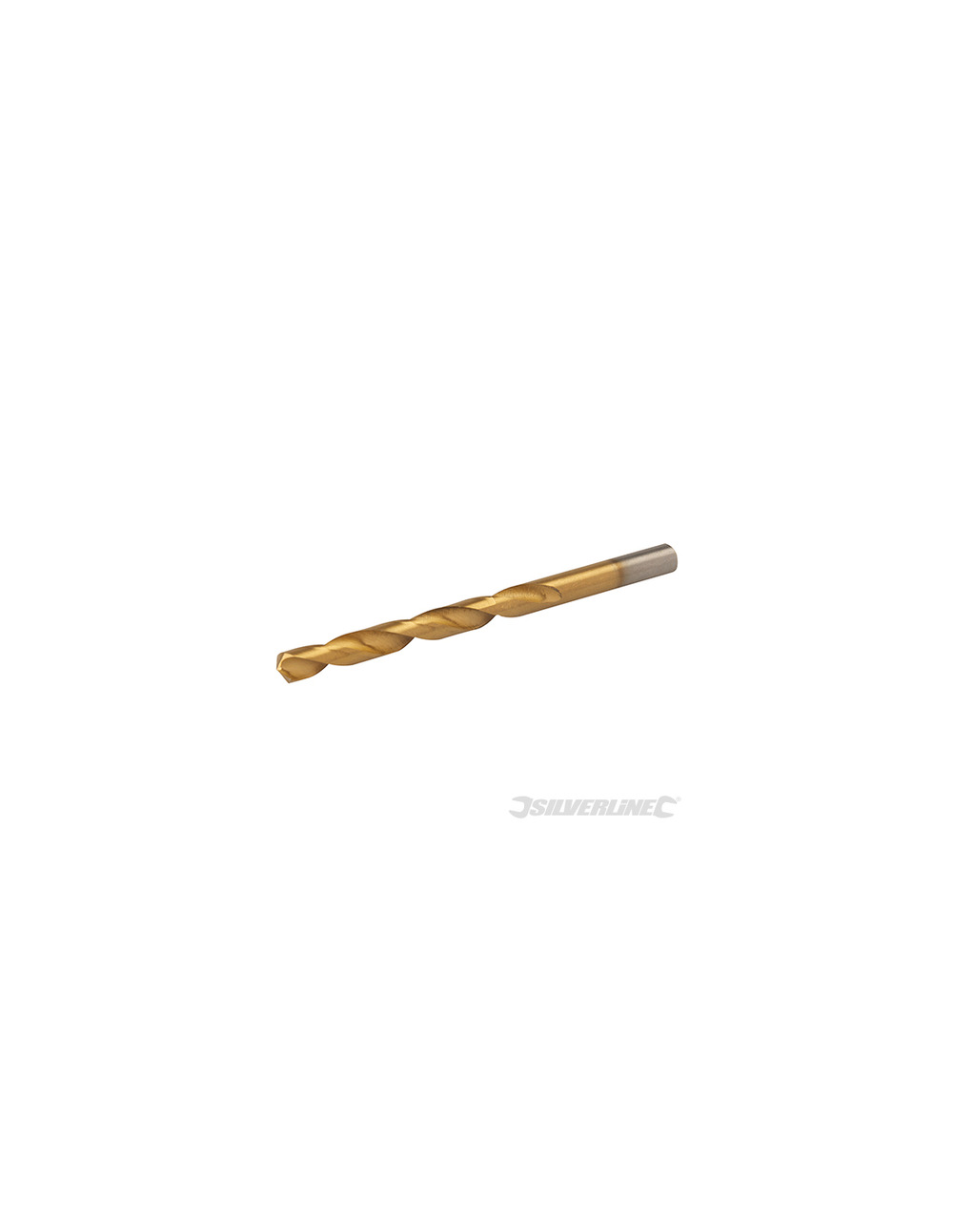 Silverline - mèche en acier rapide hss titané - 8,0 mm