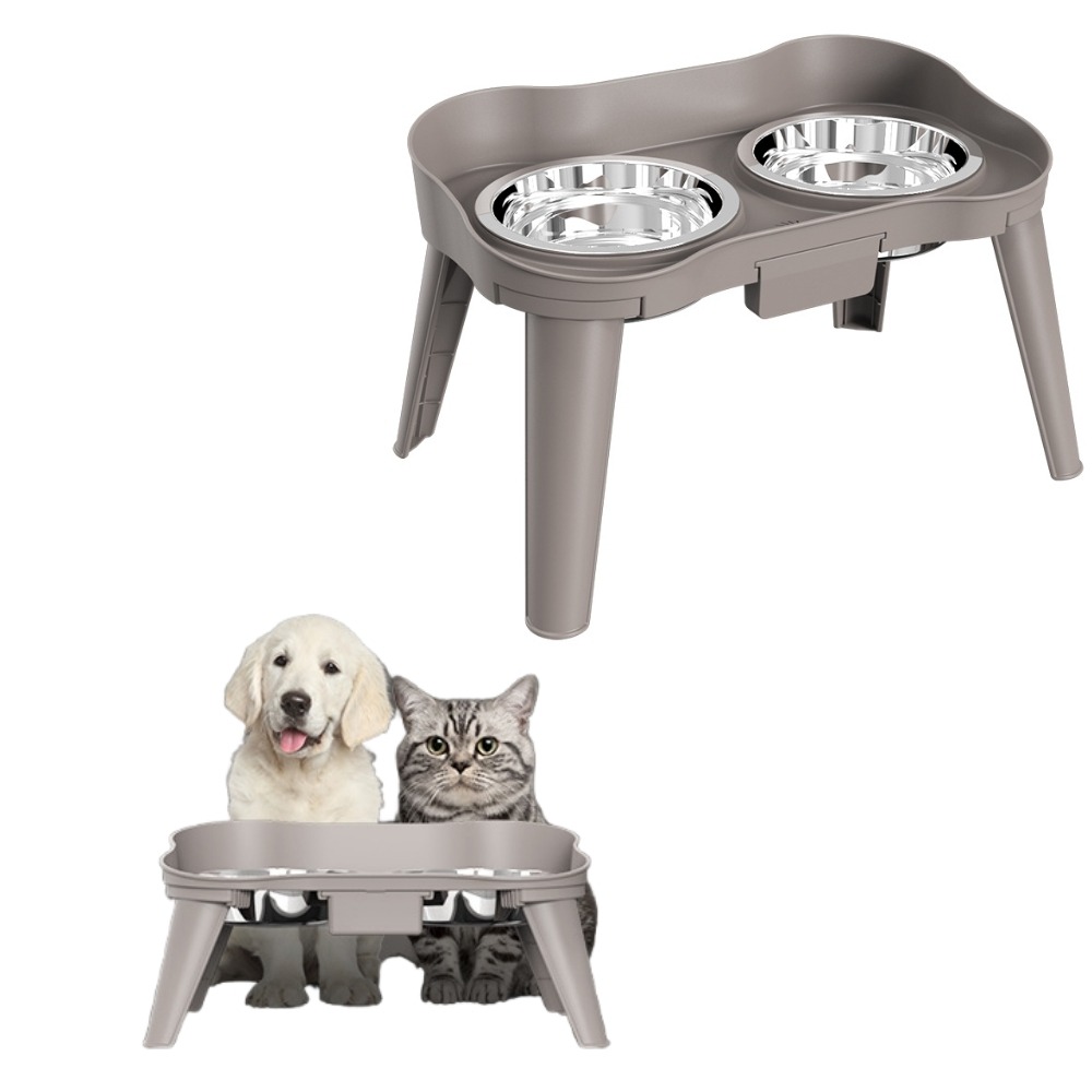 Bol en acier inoxydable pour chat et chien