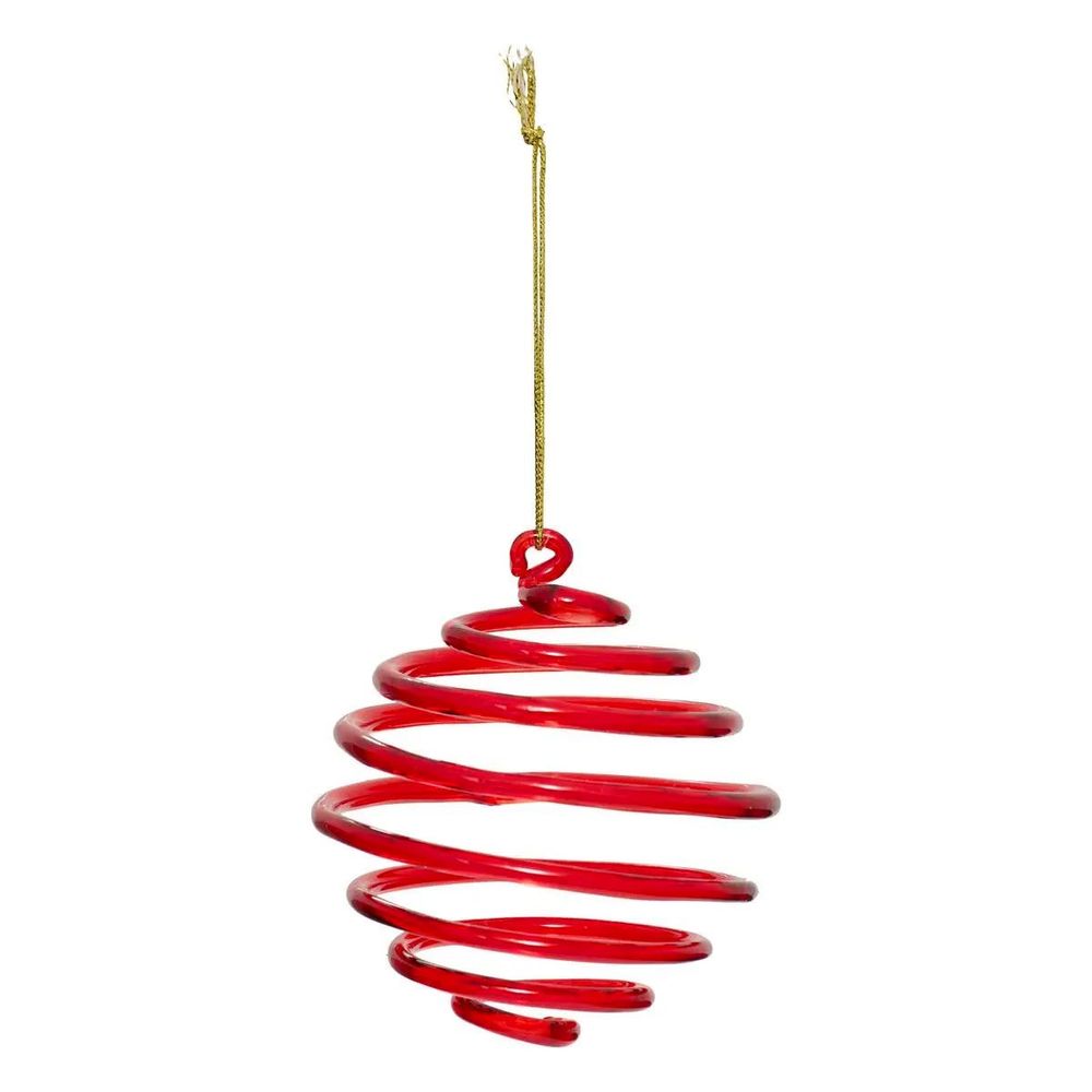 Boule de noël en verre 