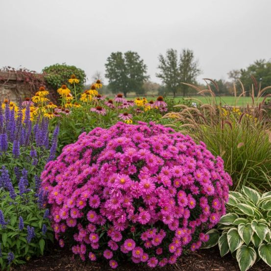 Aster d'automne starlight, aster dumosus godet - 5/20 cm