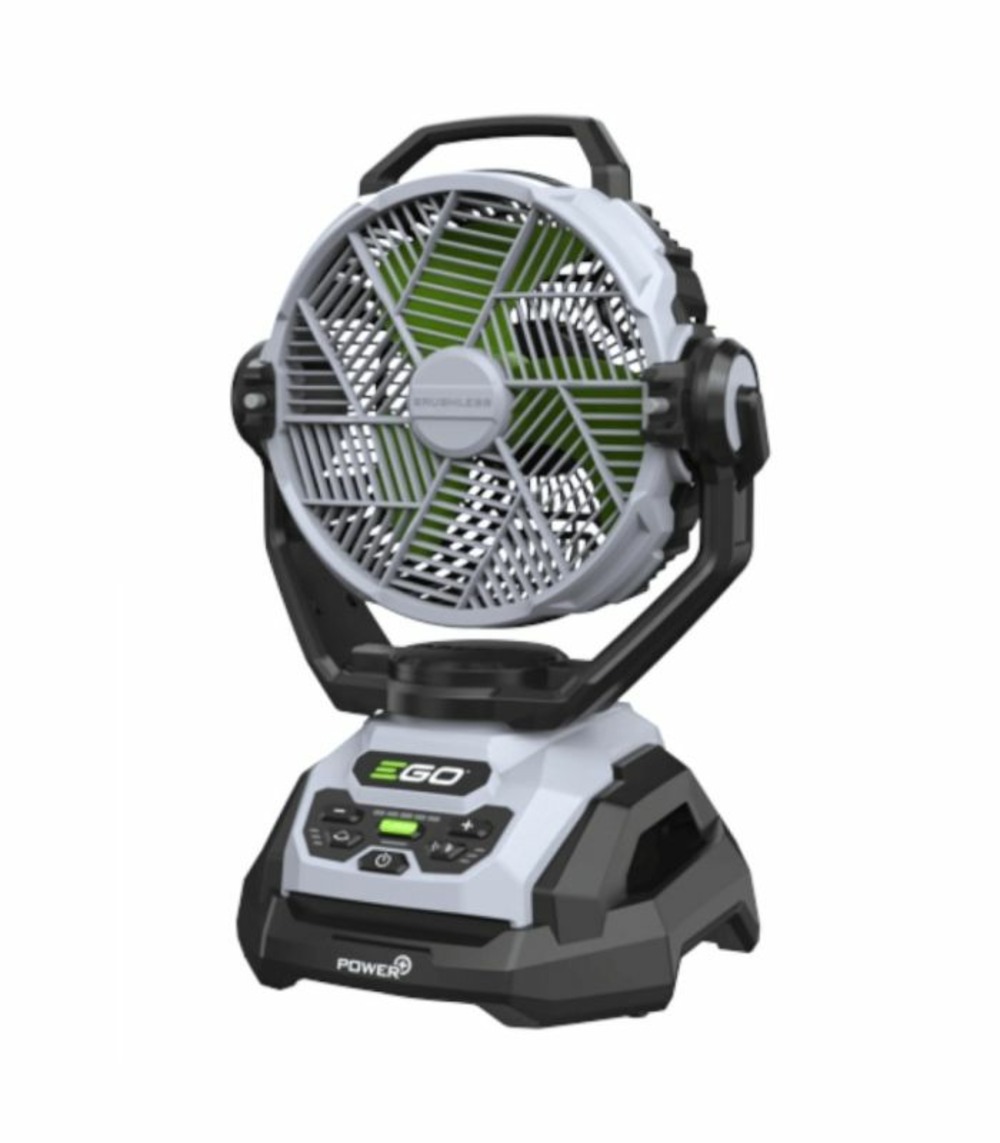 Ventilateur brumisateur sans fil 25 cm, 5 vitesses & contrôle bluetooth - ego fn1000e