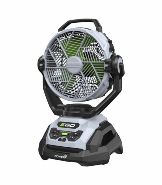 Ventilateur brumisateur sans fil 25 cm, 5 vitesses & contrôle bluetooth - ego fn1000e