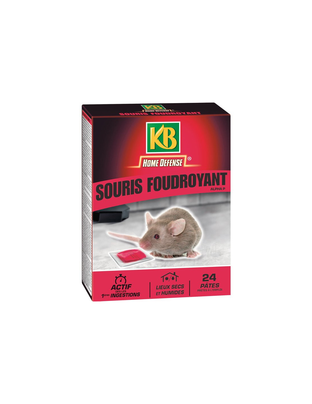 Souris foudroyant pates 240g