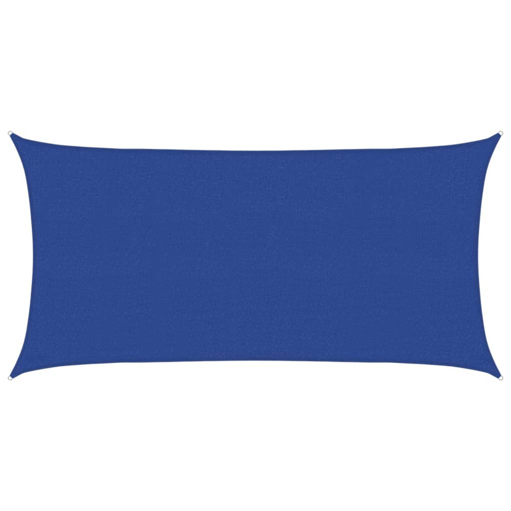 Voile d'ombrage 160 g/m² bleu 2x3,5 m pehd