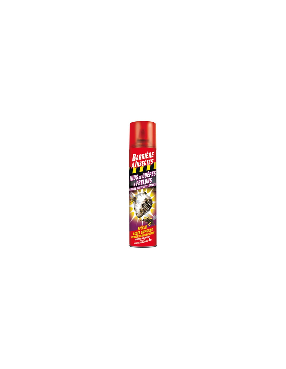 Mousse nids guêpes frelons 300ml /nc - barriere a insectes