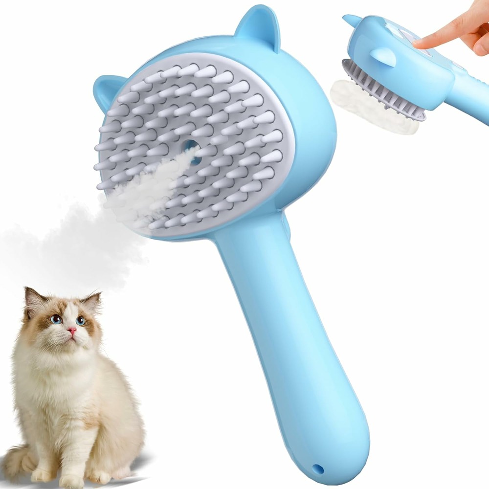 Brosse vapeur pour chat contre la mue dtopbuyage