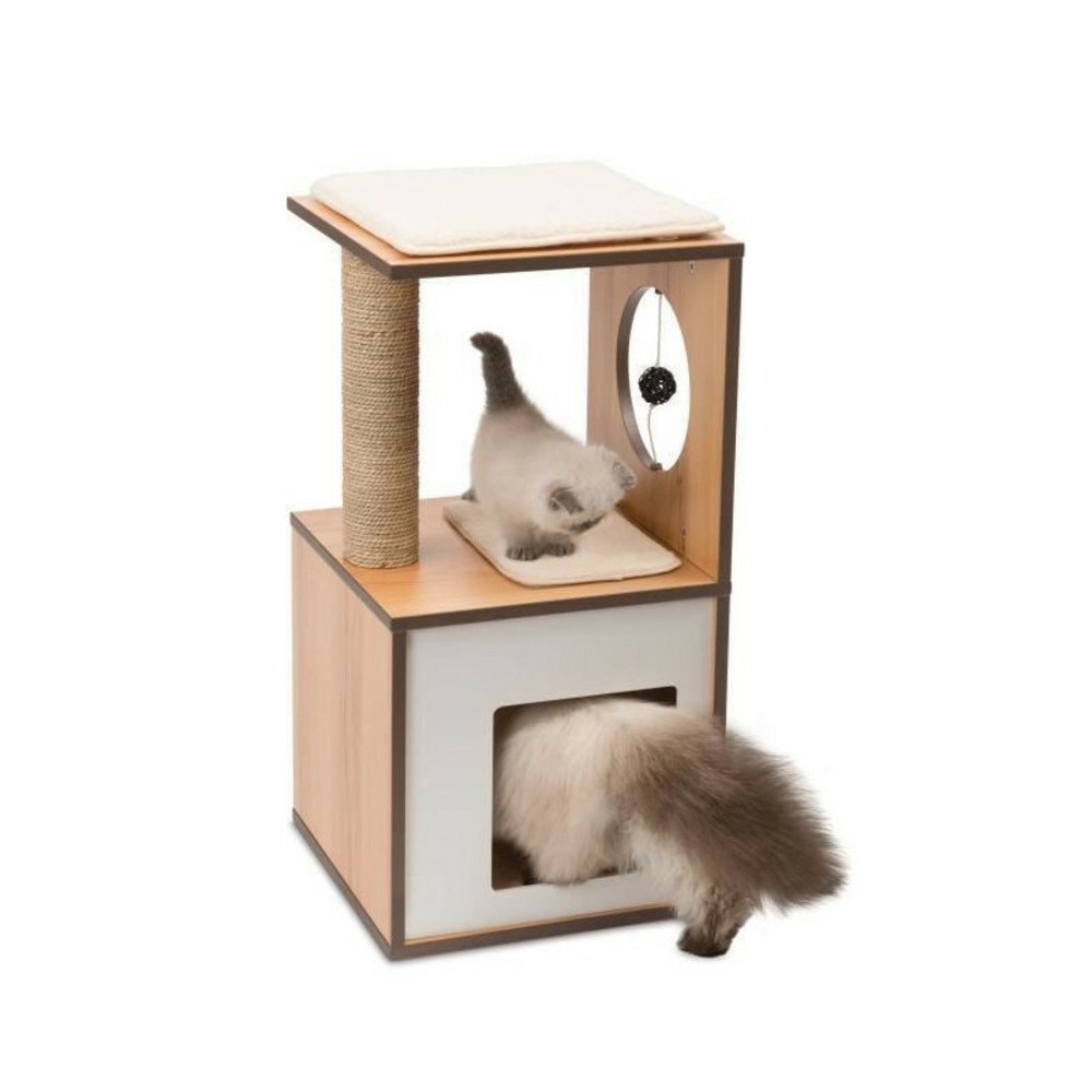 Arbre a chat vesper v-box small naturel