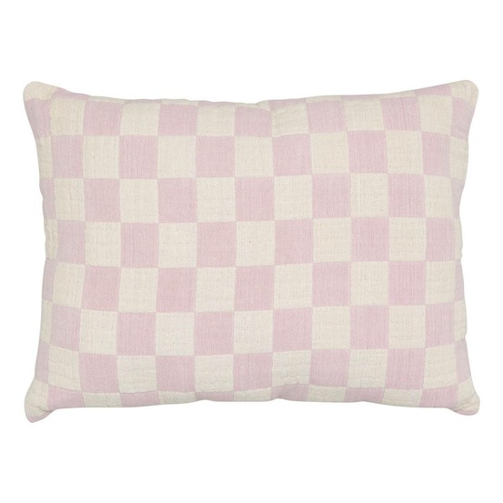 Coussin fleurs sauvages 30x40cm lilas
