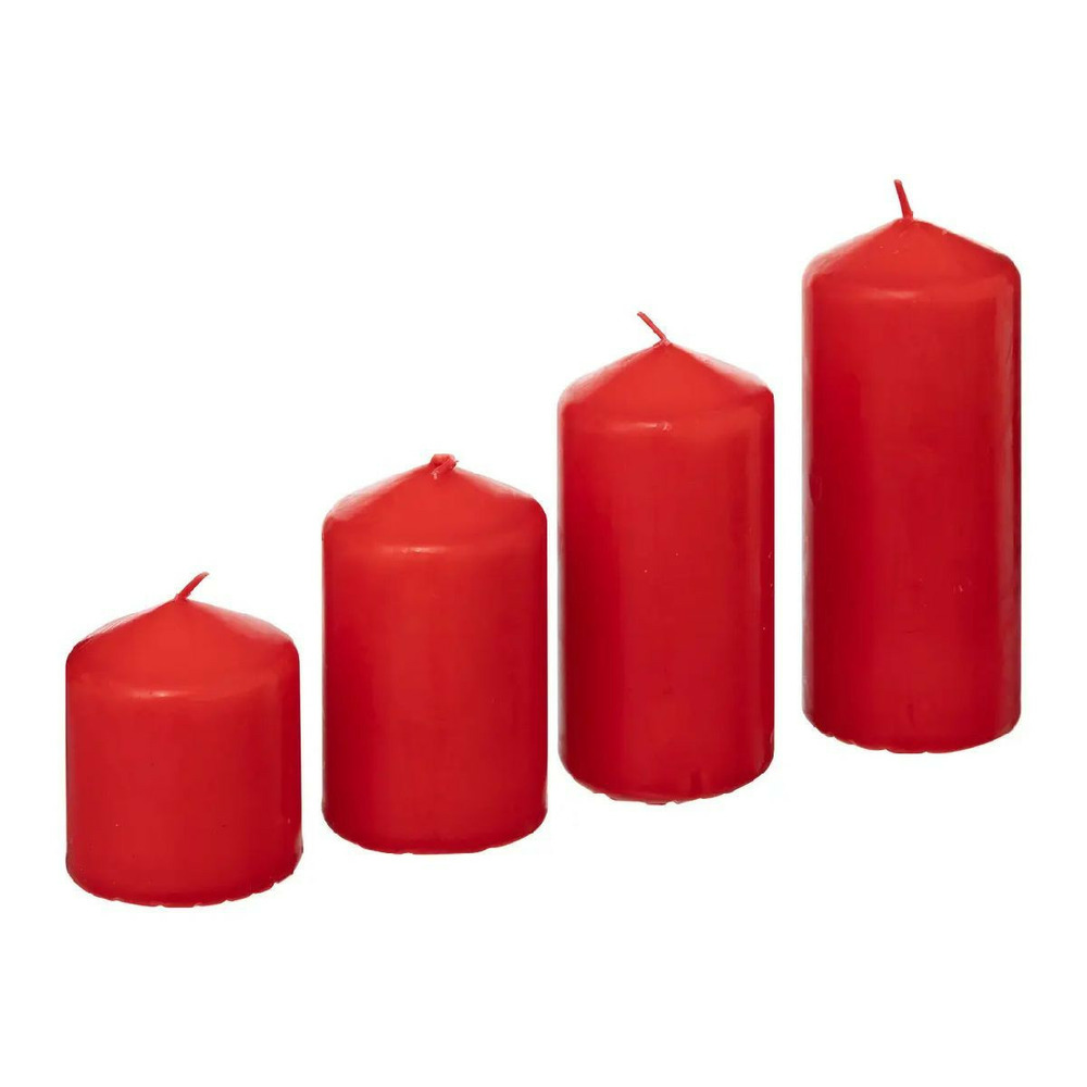 Lot de 4 bougies 