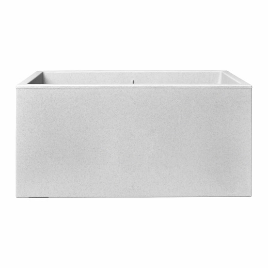 Bac à fleurs - gris - 59 x 30 x 29 cm - 100% recyclé