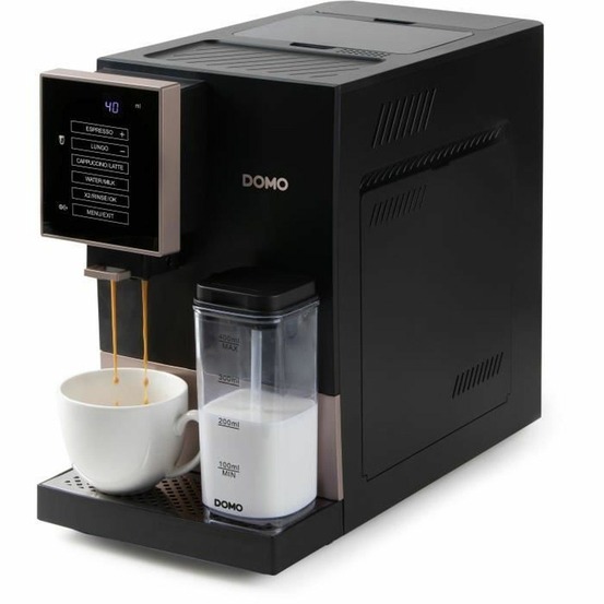 Machine à expresso automatique avec broyeur do743k - 1350 w - 19 bar - 125 g café - noir