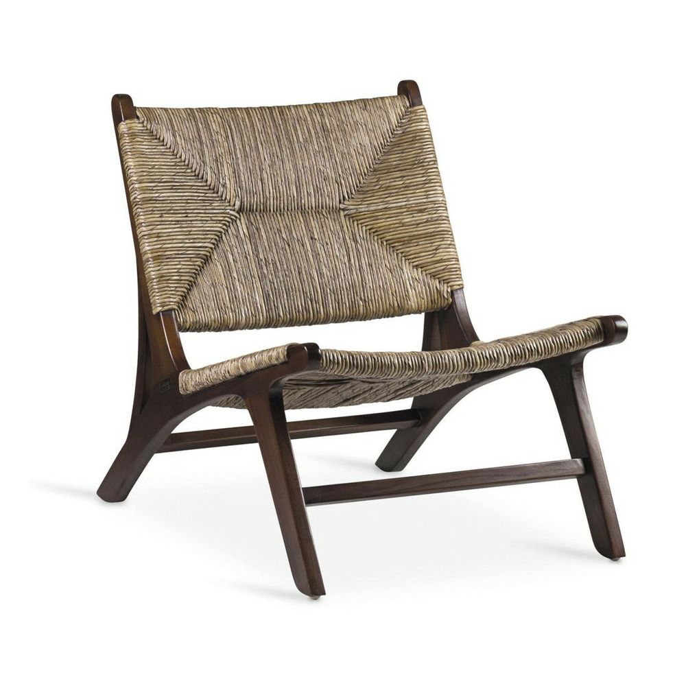 Fauteuil bois marron - décoration d'autrefois