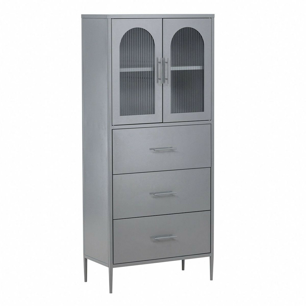 Vaisselier design en métal 