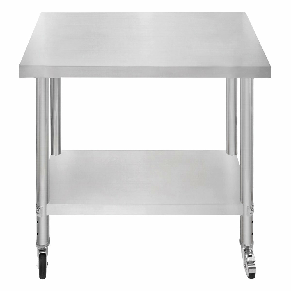 Table de travail en inox 60cm x 90cm x 86cm - kukoo