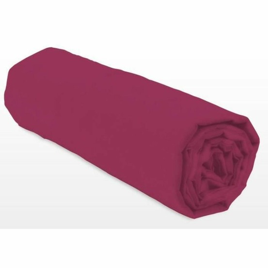 Drap-housse 140 x 190+25 cm - fuchsia