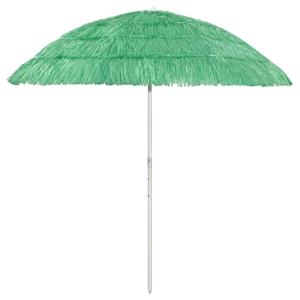 Parasol de plage hawaii vert 240 cm