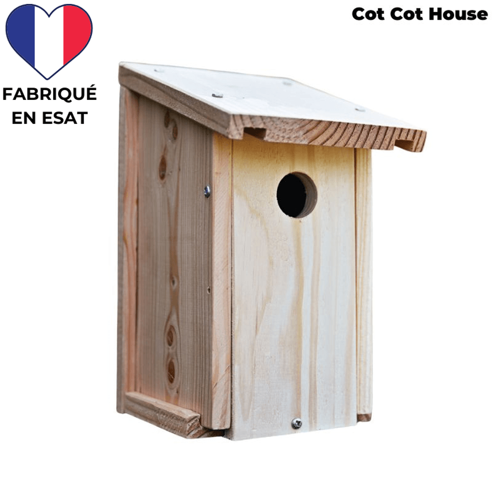 Nichoir à oiseaux en kit pour mésanges