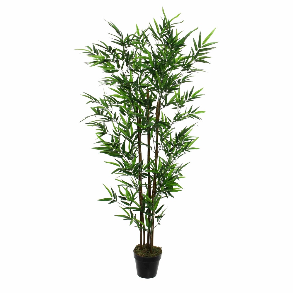 Mica decorations fausse plante - plante artificielle bambou - h155 x ø90 cm - vert